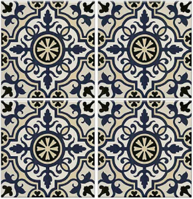20109c 200x200mm Moroccan Tiles