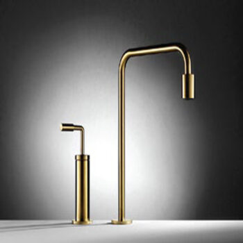 220174 Basin Mixer GOLD