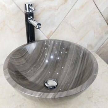 420x420mm Gray Wood