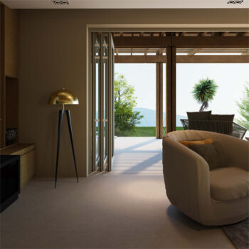 121209CLS02-Travertine Finish Porcelain Tile