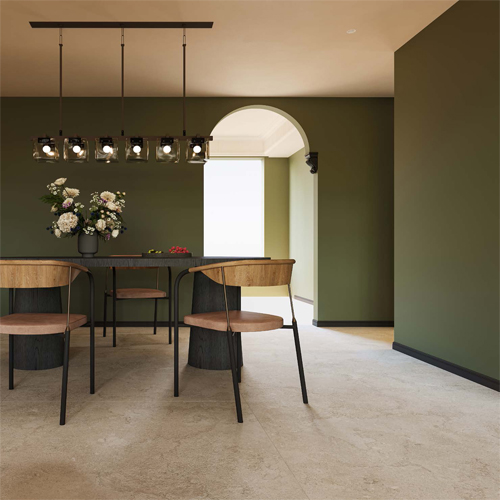 121209CPL01-Travertine Finish Porcelain Tile