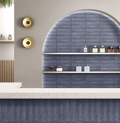 Blue Lucido 75X300 mm Backsplash Tiles - Image 4