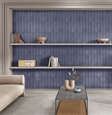 Blue Lucido 75X300 mm Backsplash Tiles - Image 3